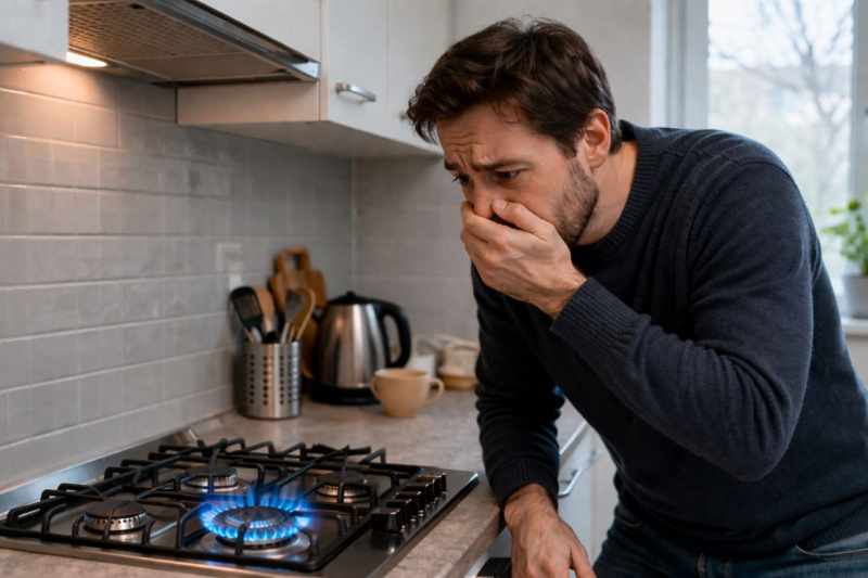 Что делать, если пахнет газом от плиты?