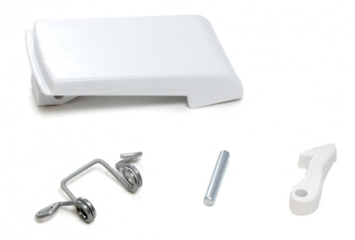 Ручка люка / белая / WHIRPOOL / 481949869538 / DHL004WH