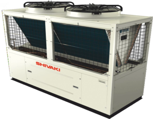 Чиллер с воздушных охлаждением SHIVAKI CTX2-T130HF