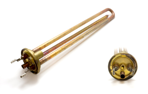 Тэн для водонагревателя M5 3000W 220V длина: 273 мм 265mm  Ariston Indesit WTH139UN