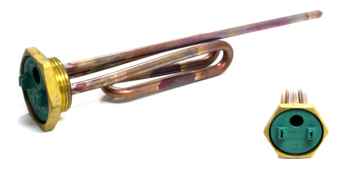 Тэн для водонагревателя / 1200W.230V / Фланец:55мм,с резьбой 45мм /  UNIVERSALE / WTH021UN