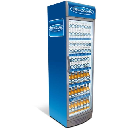 Однодверный витринный холодильник Frigoglass CMV 375 NC