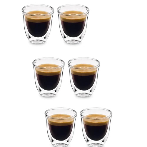 Набор стаканов Delonghi Espresso 90 мл 6 шт DLSC300 5513284431