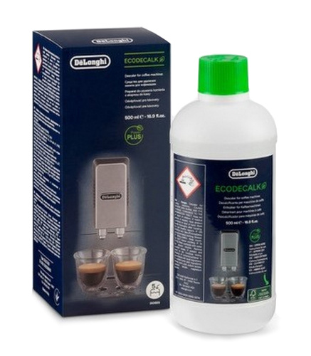 Средство от накипи EcoDecalk для кофемашин DeLonghi 500 мл DLSC500 5513291781 5513296041 5513296051