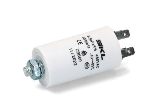 Конденсатор 3,5 мкФ для стиральной машины 230001