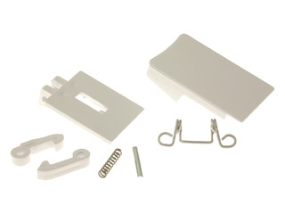 Ручка люка / белая / комплект / WHIRPOOL / 481949869162 / 481949869837 / DHL002WH