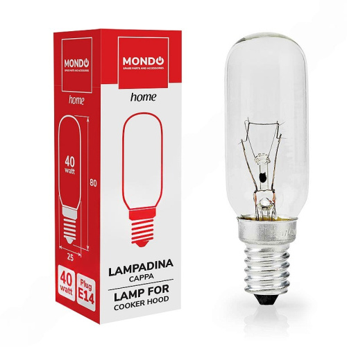 Лампочка  E14 40W для вытяжки Mondo 00232120