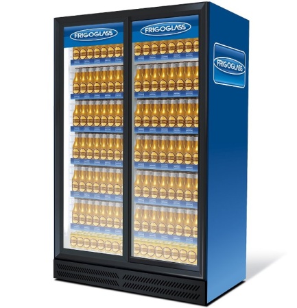 Холодильный шкаф двухдверный Frigoglass Super 16 Ffsd