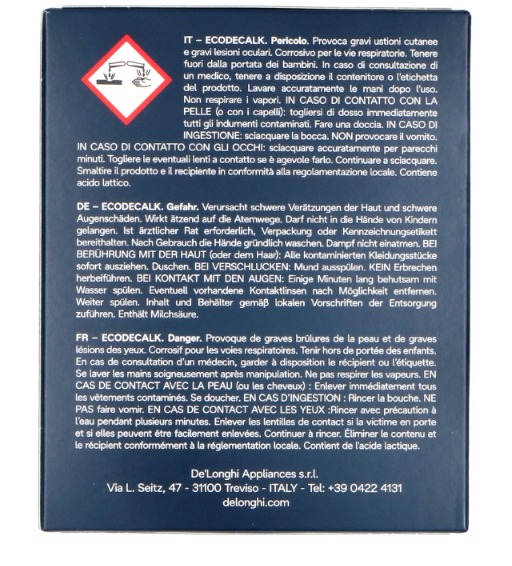 Средство от накипи для кофемашины DeLonghi AS00006358