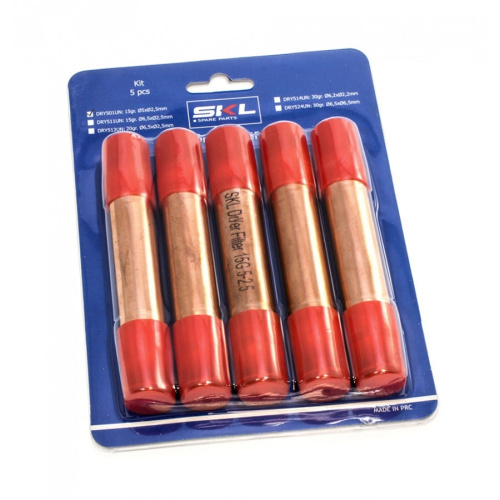 Фильтр осушитель для холодильника 15gr. Ø5mm x Ø2,5mm Комплект 5шт DRY501UN