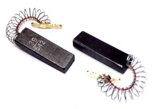 Щетки мотора двухслойные с пружинкой и клеммой (2шт) Skl Bosch 154740 CAR037UN