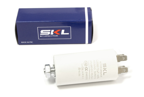 Конденсатор / 12μF / размер: Ø35x65 мм / 450Vac / UNIVERSAL / CAP520UN