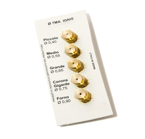 Форсунки жиклёр сопла инжекторные универсальные для жидкого баллонного газа для плиты MGC102UN