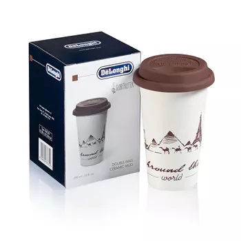 Термокружка керамическая 300 мл Delonghi DLSC057 5513281041