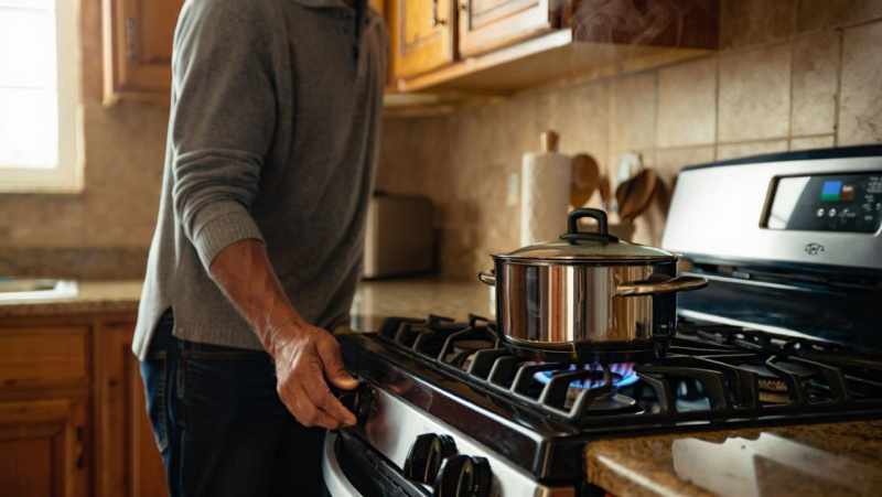 Как отрегулировать пламя на газовой плите?