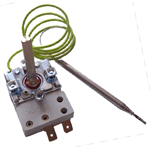 Термостат для водонагревателя / 250v, 7-80 °C / Длина вала 38mm / Зонд95mm / UNIVERSALE / WTH405UN