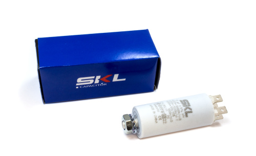 Конденсатор / 5 мкФ / размер:Ø30x57 мм / 450Vac / UNIVERSAL / CAP509UN