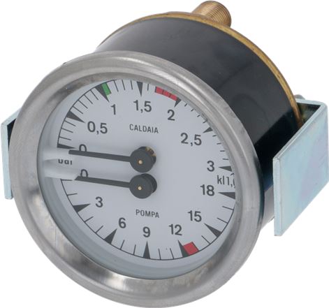 Манометр бойлера и насоса для кофемашины Lelit Marzocco ø 60 мм 3 bar 16 bar FZCS2501 1445555