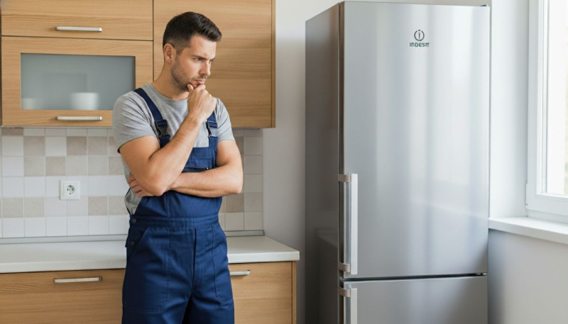 Что делать, если не отключается холодильник Индезит?