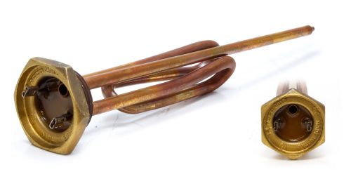 Тэн для водонагревателя / 1''1 / 4, 2000W, 220V / Длина 260 + 150 мм /UNIVERSALE / WTH122UN