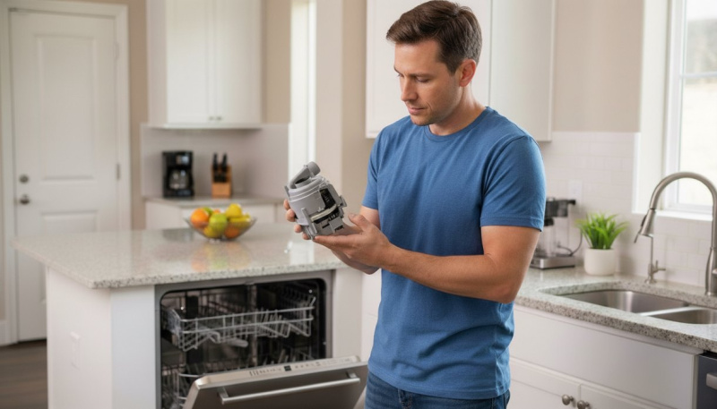 Как проверить циркуляционный насос посудомойки?