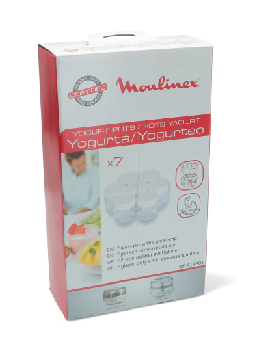 Набор баночек для йогуртницы Moulinex A14A03