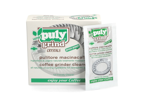 Чистящее и моющее средство для эспрессо кофемашин в пакетиках Puly Caff 10шт