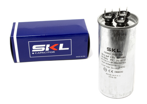 Конденсатор для кондиционера 35 + 2.5μF 450V,50/60 Гц CAP401UN