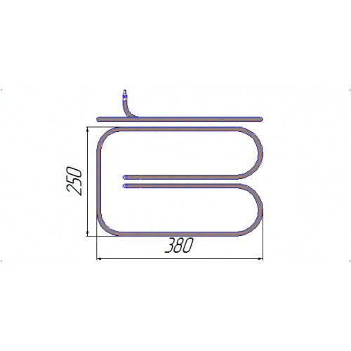 ТЭН-180D10/1.9 T220 ТЧ арт 17797