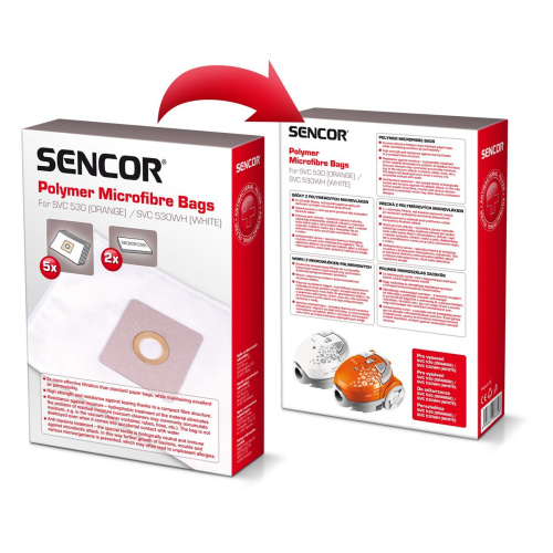 Мешки для пылесоса Sencor SVC530 (ORANGE)