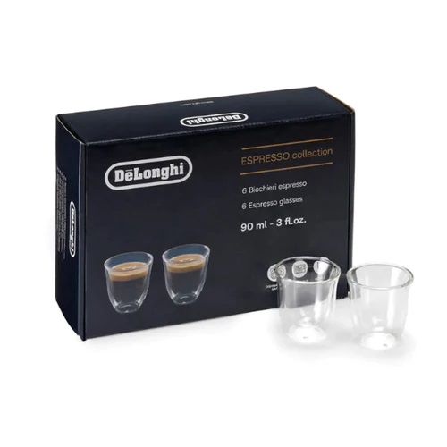 Набор стаканов Delonghi Espresso 90 мл 6 шт DLSC300 5513284431