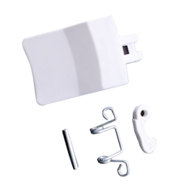 Ручка люка / белая / комплект / WHIRPOOL / 481949869538 / 324000205 / DHL009WH