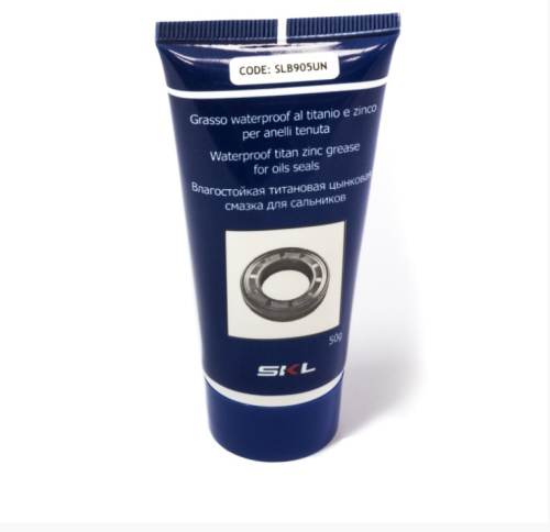 Смазка для сальников водонепроницаемая термоустойчивая титано-цинковая 50gr SLB905UN