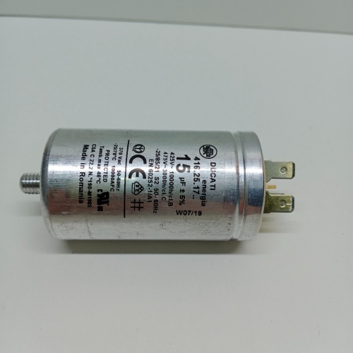 Конденсатор для стиральной машины 15μF 00230014