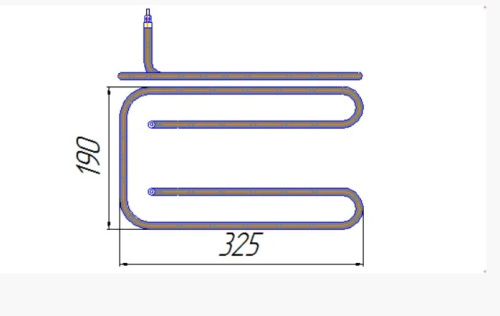 ТЭН-150D10/1.1 T220 ТЧ арт 49763