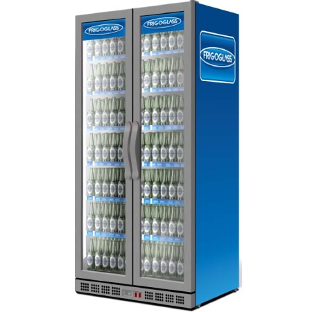 Холодильный шкаф двухдверный Frigoglass Max 900 HD