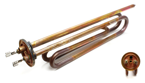 Тэн для водонагревателя / 3000W, 220V / Длина: 225 + 255 мм / UNIVERSALE / WTH017UN