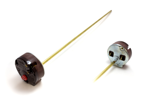 Термостат для водонагревателя / Тип: RTS 3, биполярная безопасность, 70/90 ° C, 20A, 250V / Капилляр