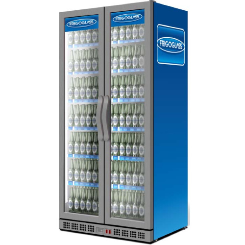 Холодильный шкаф двухдверный Frigoglass Max 1000 HD