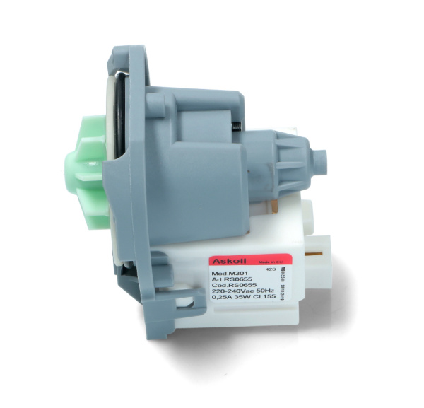 Насос сливной для посудомоечной машины Whirlpool 481236018558 PMP015WH