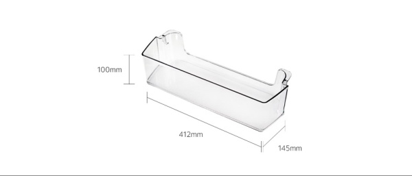 Полка дверная средняя для холодильной камеры LG MAN62731801 412x100x145