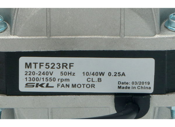 Мотор вентилятора 10w MTF523RF