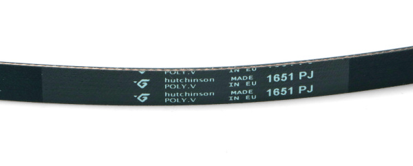Ремень для сушильной машины 1651 J6 HUTCHINSON - INDESIT WHIRLPOOL 481935810056 / BLJ927UN
