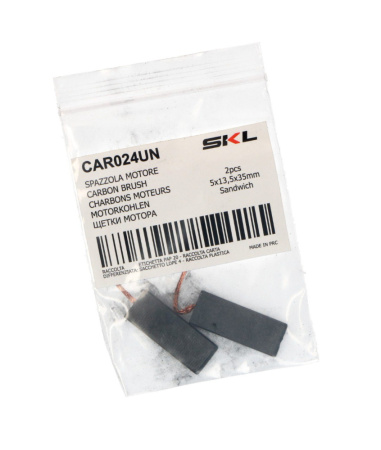 Щетки мотора (2шт) Sandwich Indesit, Ariston 5x13,5x35mm CAR024UN