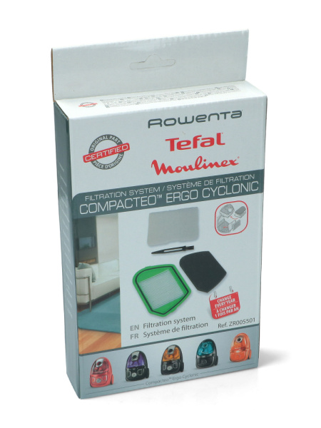 Комплект фильтров для пылесоса Rowenta ZR005501