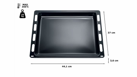 Противень эмалированный для духовки Bosch 00790278