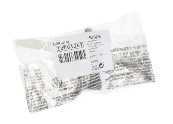 Ось лопасть для кухонного комбайна Bosch 00630759 10004361