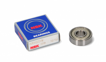 Подшипник для стиральной машины 6000 ZZ NSK 10*26*8  BRG600UN
