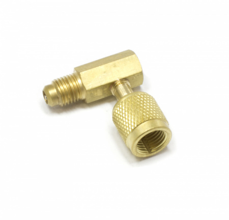 Адаптор переходник для фреона 5/16 '' М. 1/4 '' SAE 90 ° V02  PMV421UN