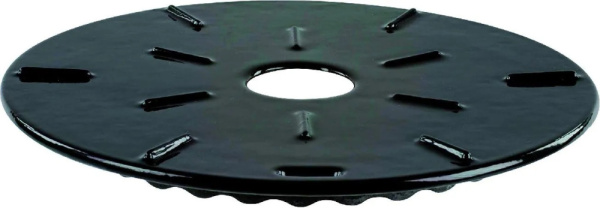 Пластина распределитель тепла чугунный эмалированный с ручкой для плиты 210 мм 55408031